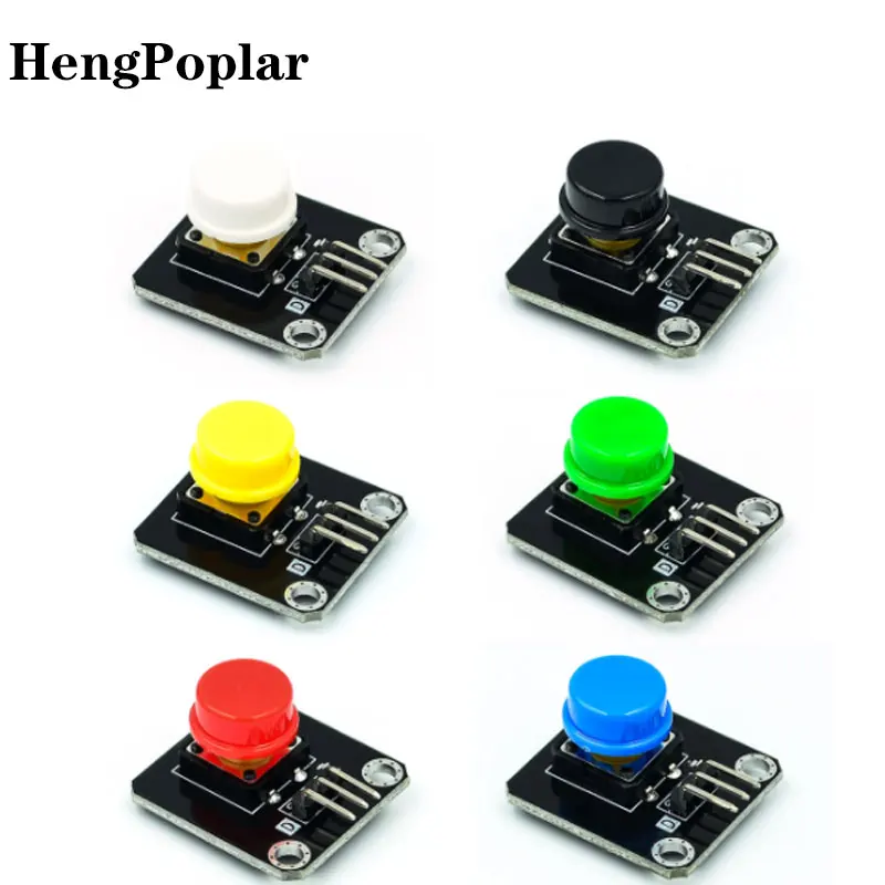 Задняя панель электронные строительные блоки большой модуль кнопок пятицветный