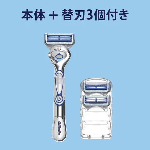 Gillette Electric Razor Body 3 сменные лезвия бритва для чувствительной кожи Skin Guard для мужчин