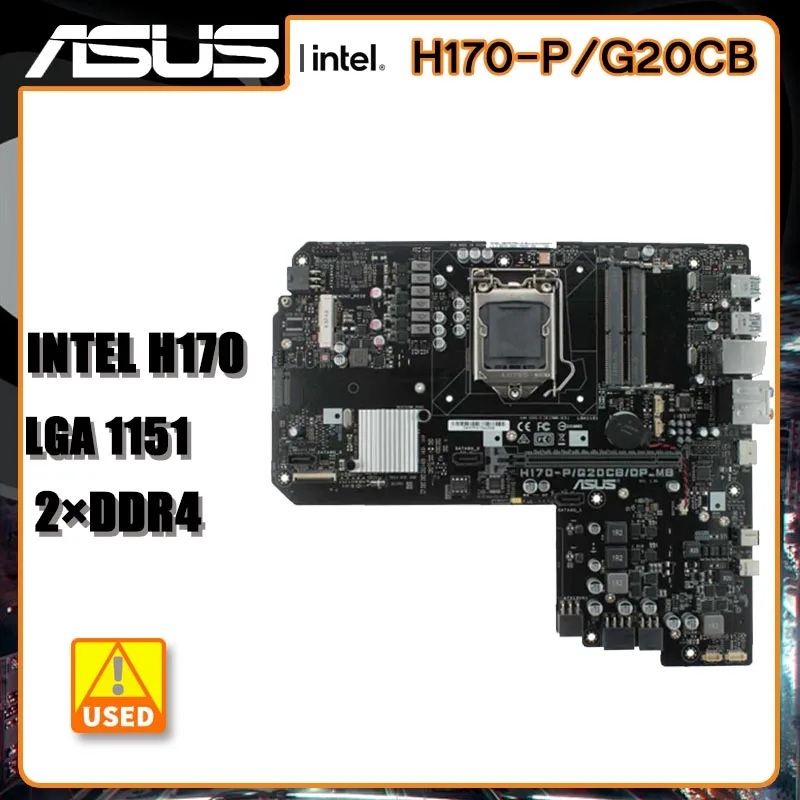 

Материнская плата ASUS H170-P/G20CB/DP_MB DDR4 LGA1151 Intel H170 DDR4 G20CB Gaming 60PA07E0-MB0A05