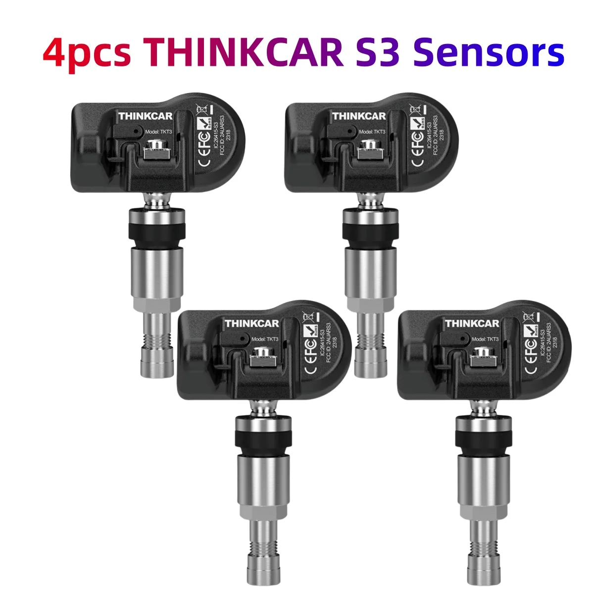 

THINKCAR S3 TPMS 2в1 Автомобильный датчик давления в шинах 315 МГц 433 МГц Поддержка THINCAR T90 G2 Программатор TPMS Обновление THINKCAR S2