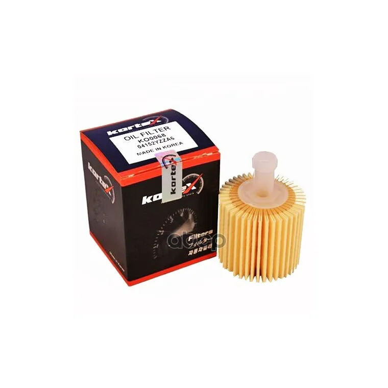 Фильтр Масляный Toyota Auris 09-/Avensis (T27) 09-/Rav4 08- KORTEX арт. KO0068