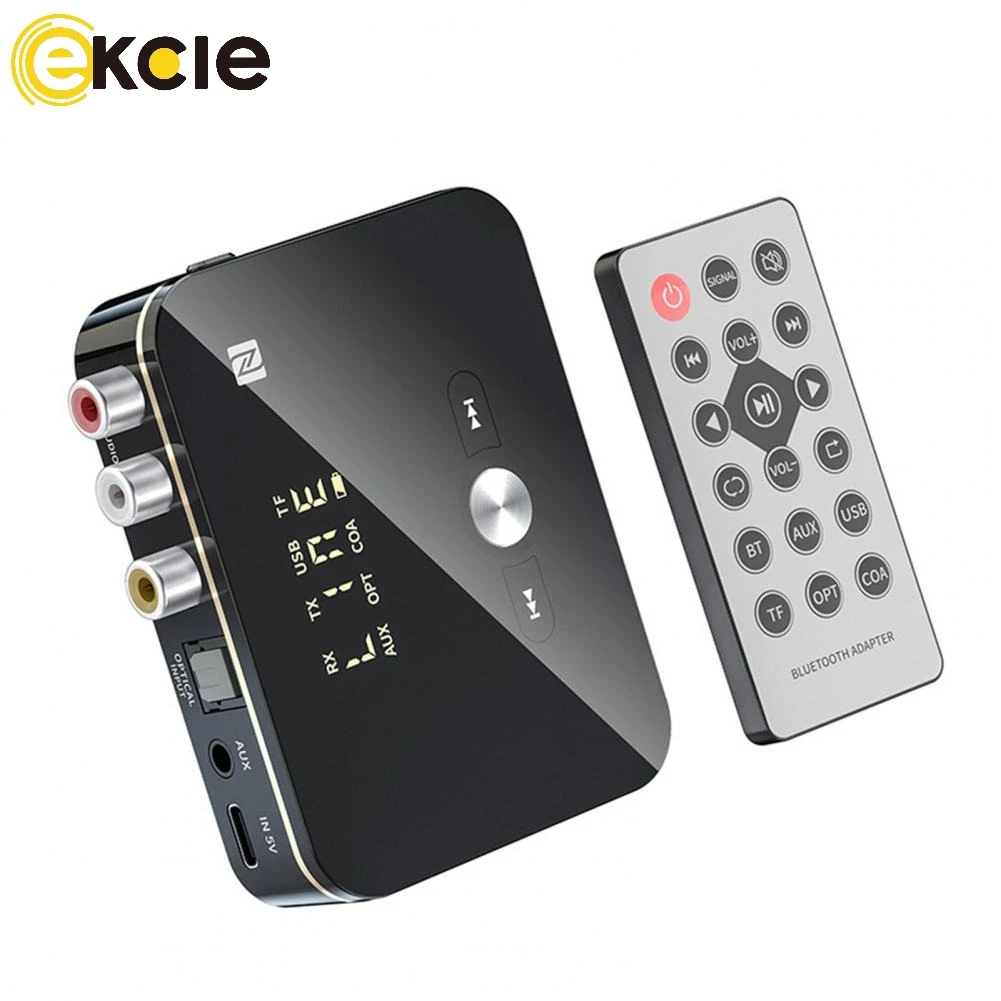 

Цифро-аналоговый аудиоконвертер 192 кГц DAC Bluetooth, управление громкостью, Bluetooth-приемник, оптический коаксиальный аудиоадаптер RCA 3,5 мм