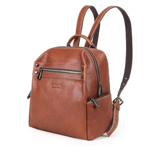 Повседневный женский рюкзак Contact's из 100% натуральной кожи, сумка на плечо для девочек, качественный женский школьный ранец, сумка для телефона