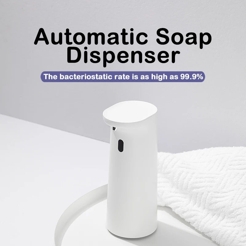 

Automatic Soap Foam Dispenser Electric Touchless Infrared Sensor Hand Sanitizer Shampoo Liquid Dispenser Smart Bathroom