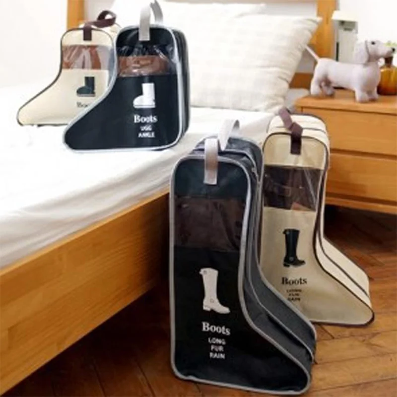 

Foldable Travel Shoe Cover Bag Boots Booties Snow Boots Moisture-Proof Storage Bag Wardrobe Organize Dust Bag