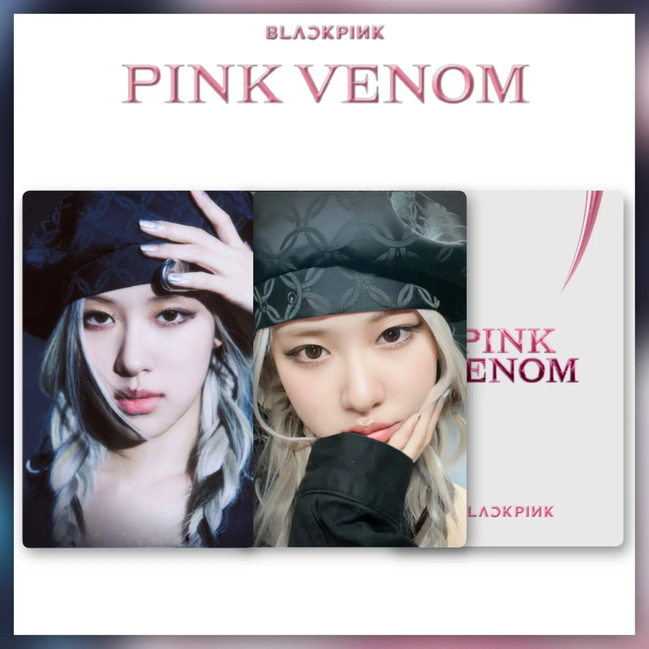 8 шт./набор закладки для карт BLACKPINK розовый яд для коллекции Lisa Jennie Rose Jisoo блэкпинк включен