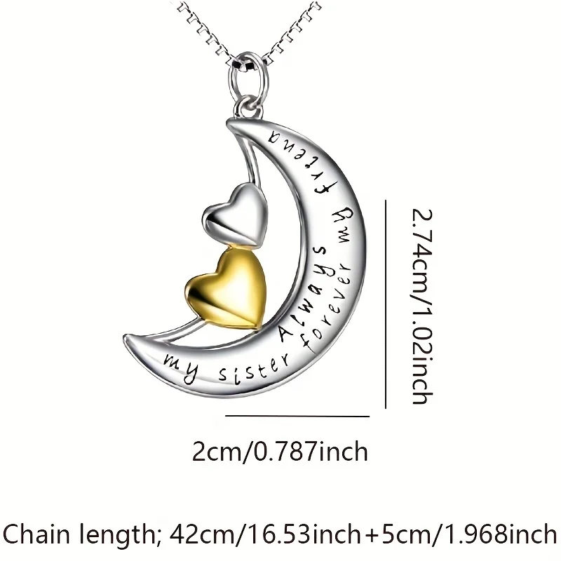 Женское ожерелье с подвеской в виде сердца