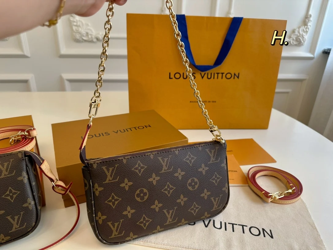 LV Louis Vuitton (Луи Виттон) Женская Модная КлассичесКая Сумка Через Плечо