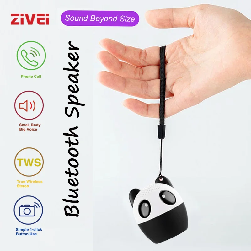 

Micro Animal Speaker Tiny Speaker TWS Mini Bluetooth Speaker Powerful 3W True Wireless Stereo Sound Christmas Gift