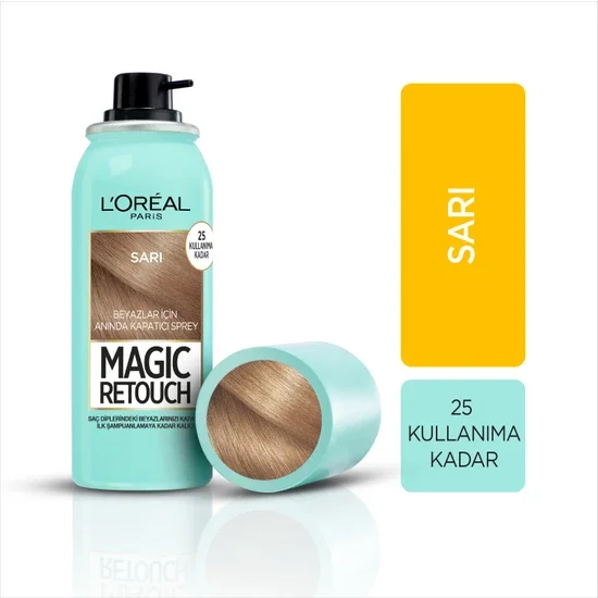 

L'Oréal Paris Magic Retouch White Bottoms Concealer Spray - Yellow