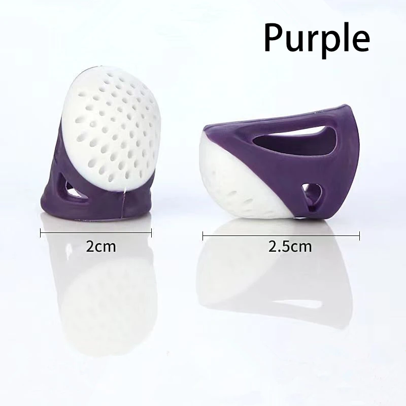 Силиконовый Противоскользящий наперсток для домашнего шитья сделай сам