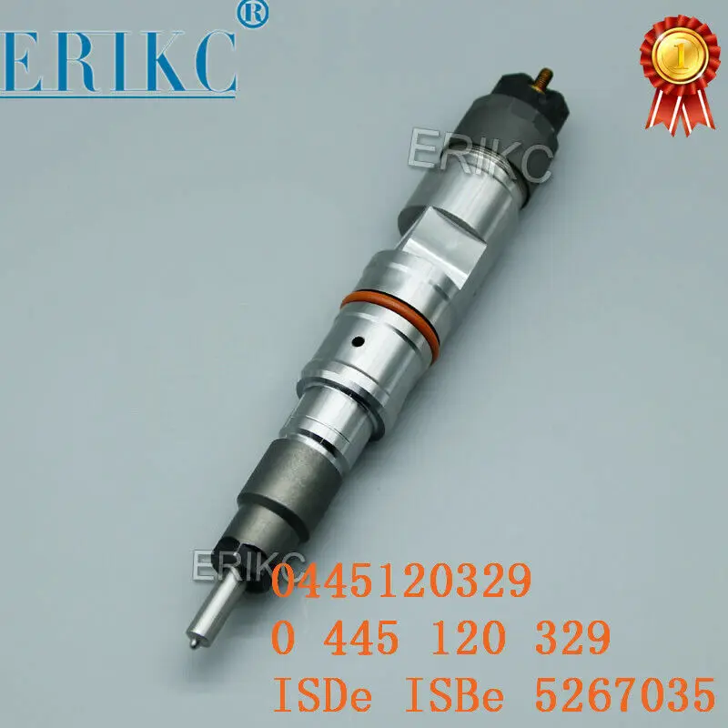 0445120329 Common Rail Injector Assembly 0 445 120 329 Nozzle Diesel Engine Sprayer 0445 120 329 for ISDe ISBe 5267035