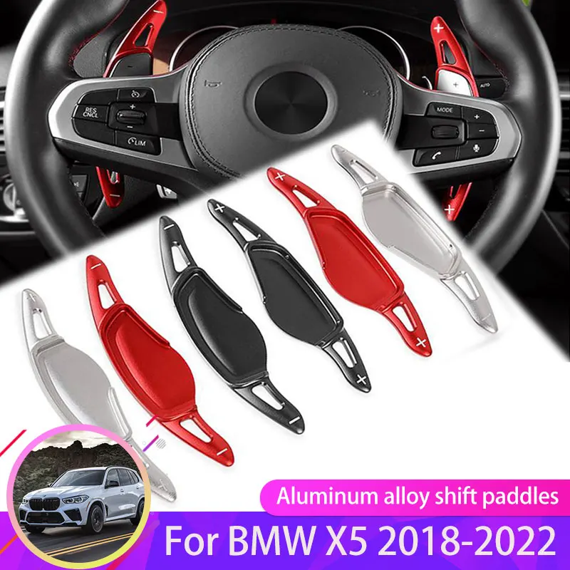 

For BMW X5 iX5 G05 G18 2018 2019 2020 2021 2022 Car Steering Wheel Aluminium Paddle Extend Direct Shift Gear Paddle Extension