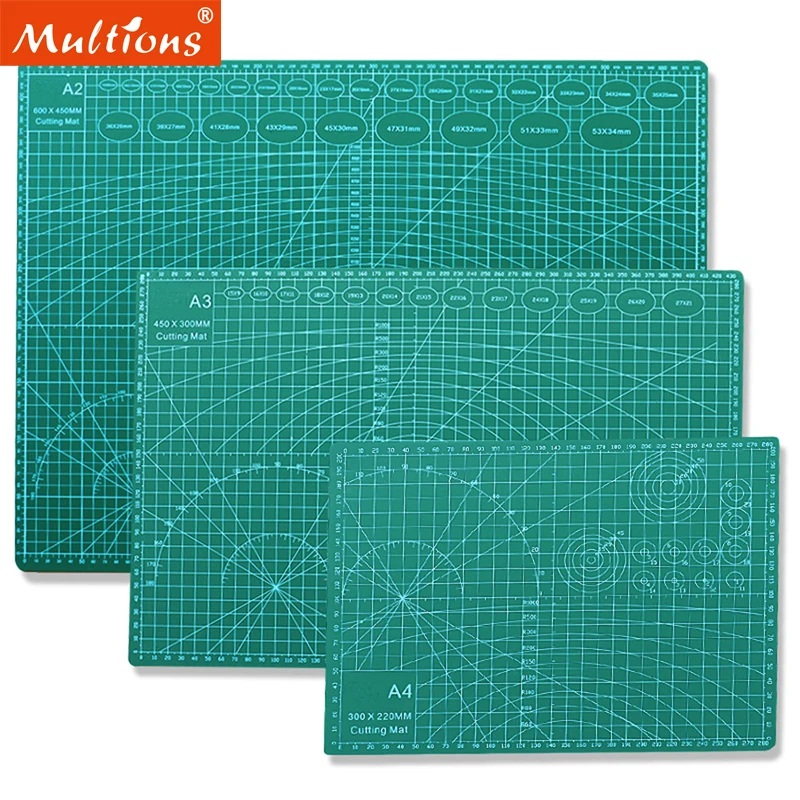 

High Quality PVC Cutting Pad Board Patchwork Sewing Tool for Manual Double-sided Self-healing DIY Leather Craft Tools A2 A3 A4