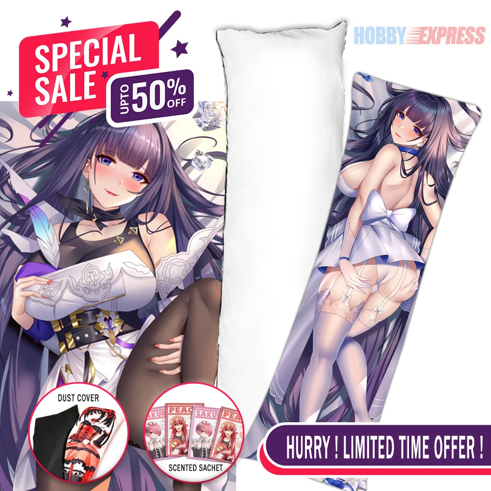 Хобби Экспресс аниме дакимакура японский отаку уайфу обнимающая наволочка в