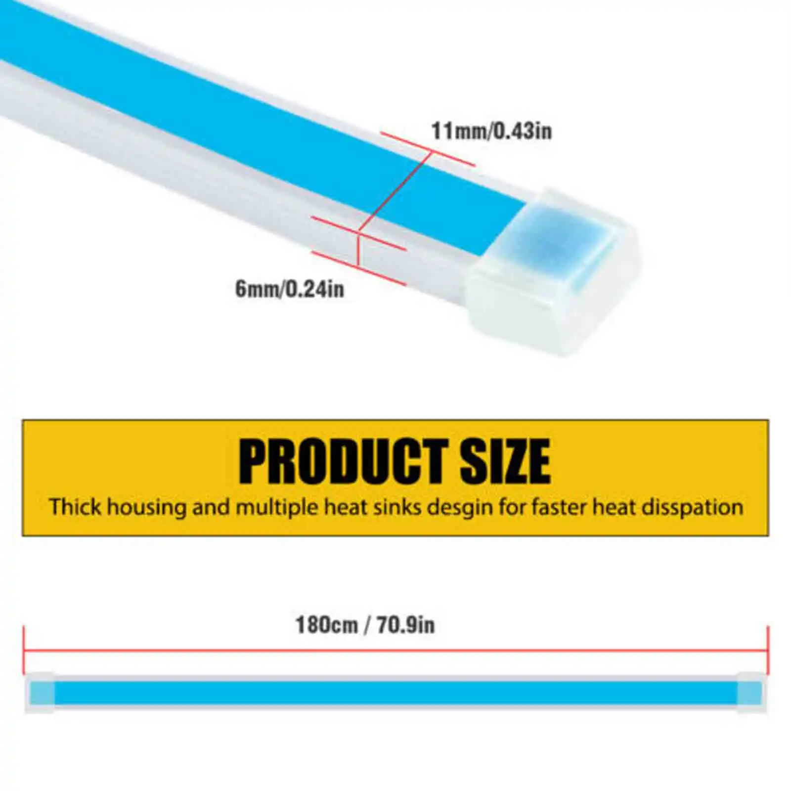 Комплект для запуска динамического сканирования длиной 1 8 м - Гладкая