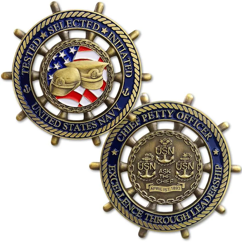 

Памятная монета Главный офицер ВМС США