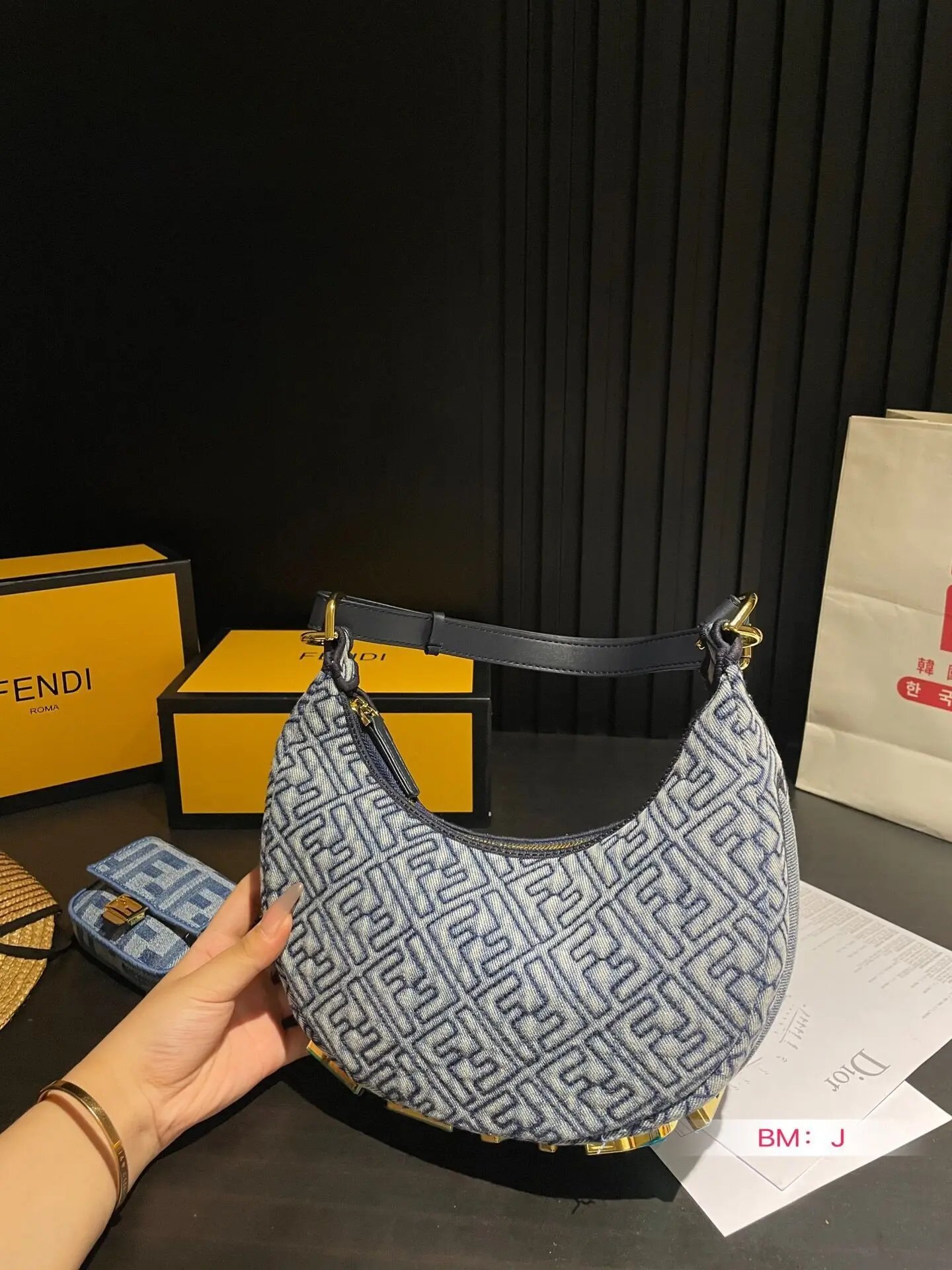 Точная копия 1:1 ЖенсКая Модная Сумка FENDI |