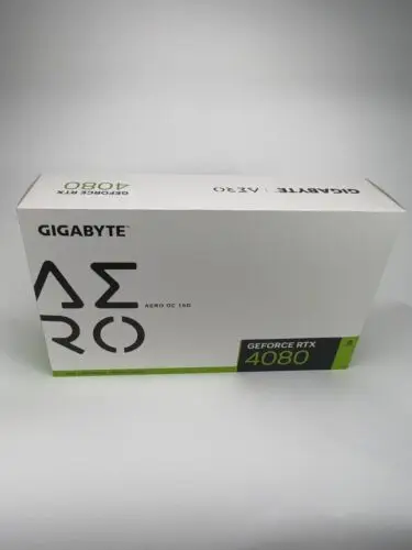 

GIGABYTE GeForce RTX 4080 Aero OC 16GB GPU Graphics Card White