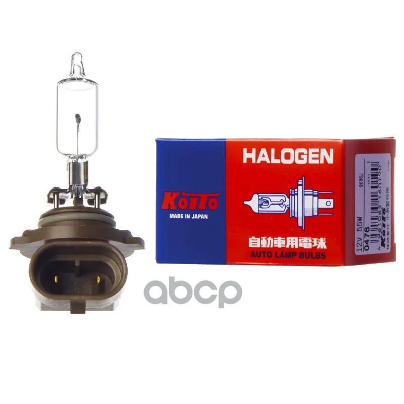 Лампа 9006J 12V55w Special T12 KOITO арт. 0476