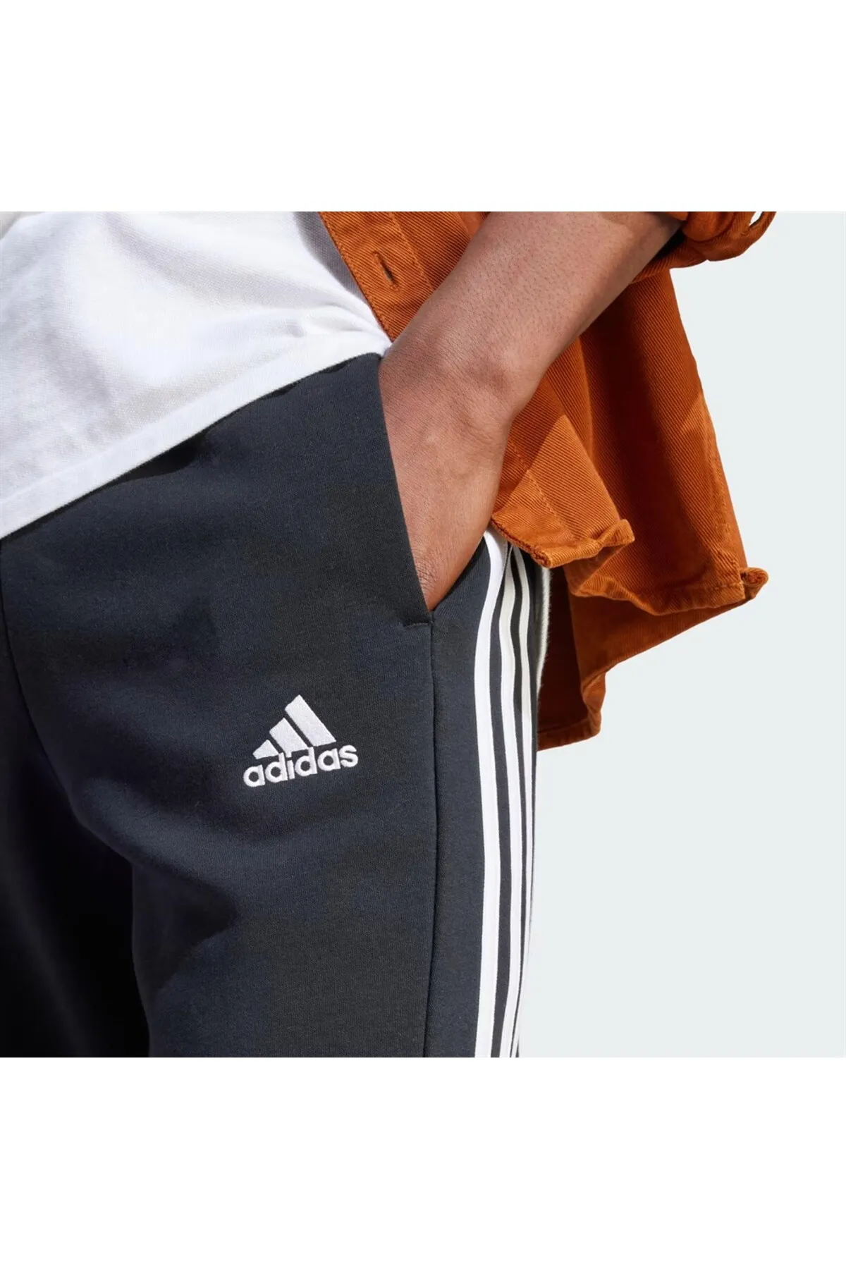 Штаны adidas Essentials 3 Stripes Fleece