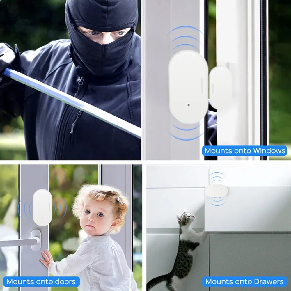 Магнитный Дверной Датчик Tuya Zigbee