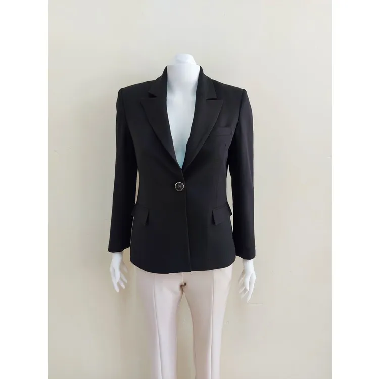 Donna Attraente Черная двубортная куртка