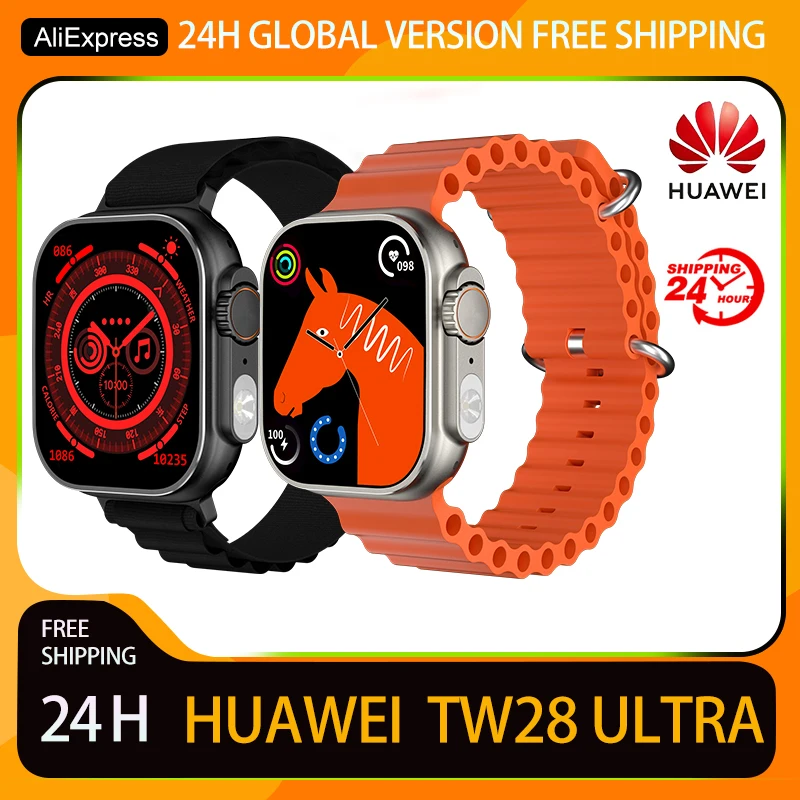 

Huawei TW28 Ultra The HD Glitzy Screen Battery Durability SmartWatch