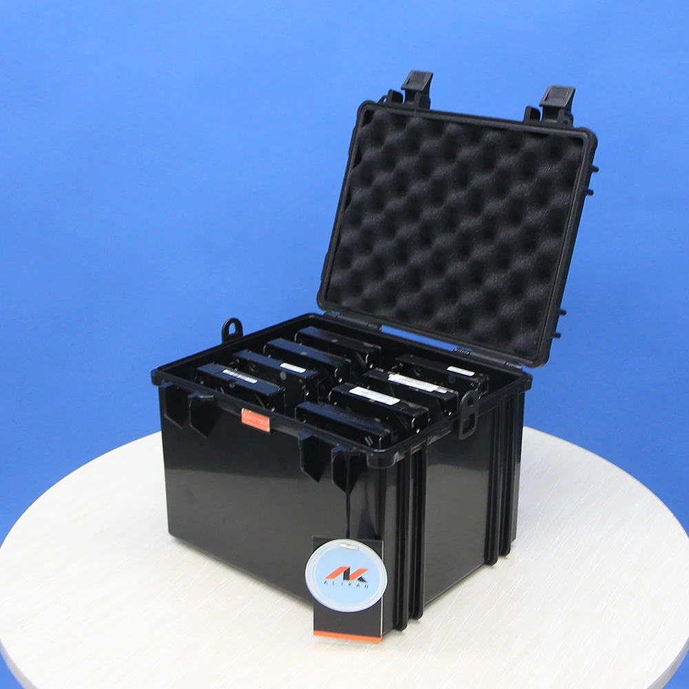 Фото ALIKAN HDD8-WP 32x26.8x21.6см Коробка для хранения жестких дисков из полипропилена, водонепроницаемый жесткий кейс, пылезащитный, ударопрочный №4
