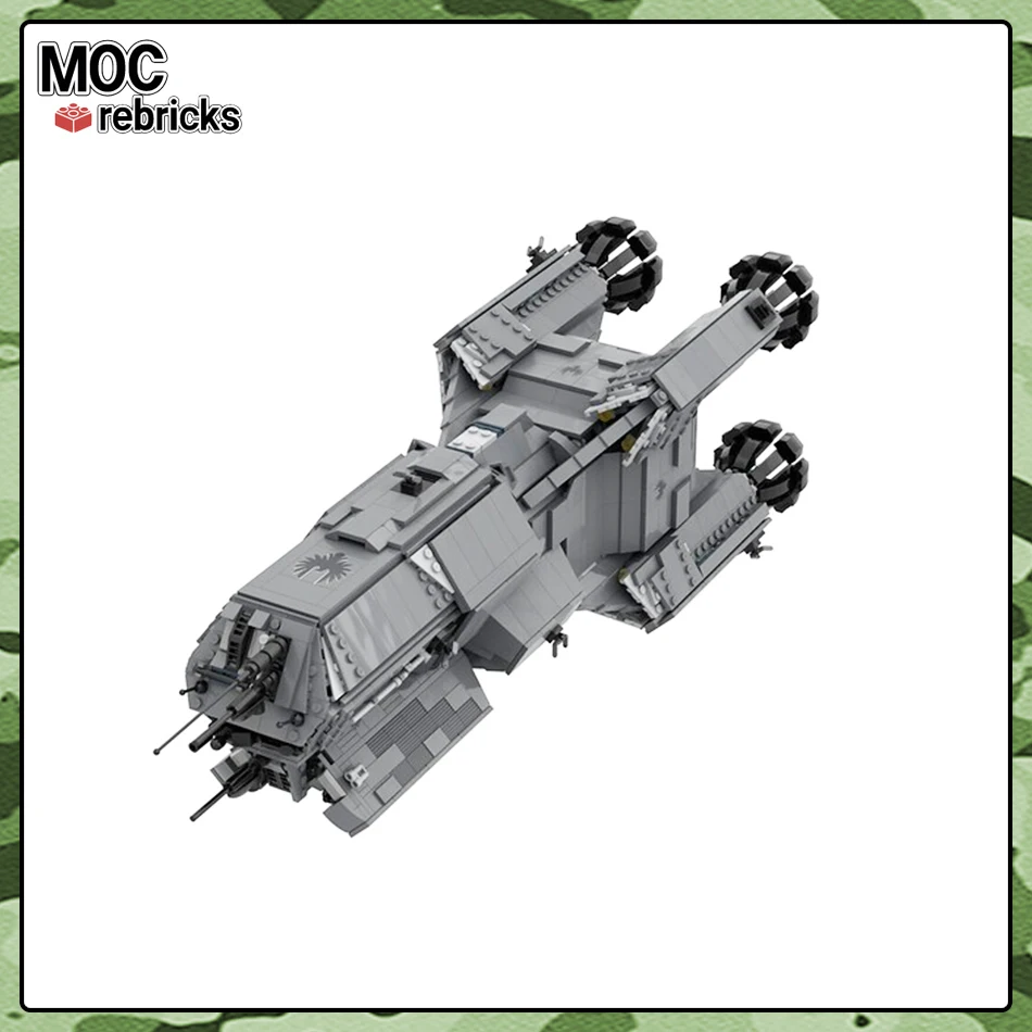MOC Space War Movie Series Navy Raptor Class Корабль Строительный блок Большой космический военный