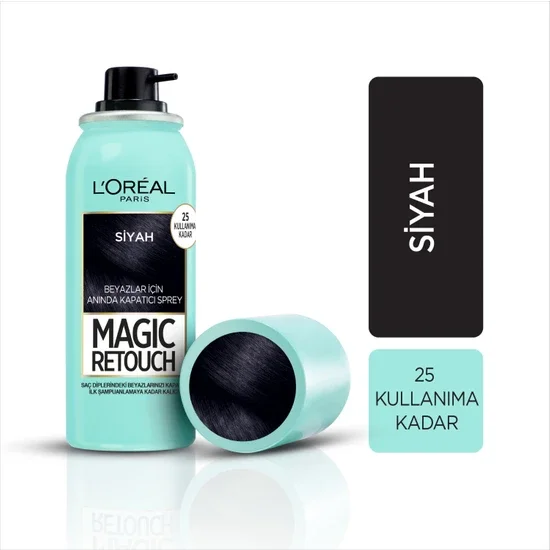 

L'Oréal Paris Magic Retouch White Bottoms Concealer Spray - Black L'Oréal