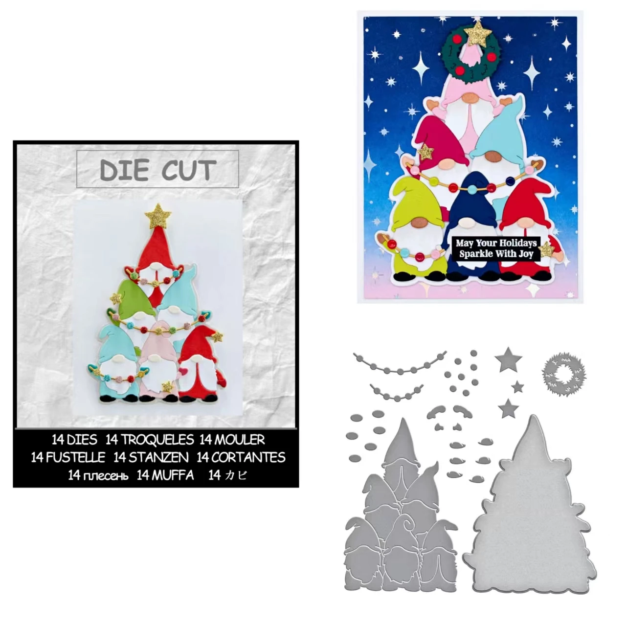 

The Five Dwarfs Metal Cutting Dies New Arrival 2022 Scrapbooking For Card Making Paper DIY Cuts Embossing Decoration