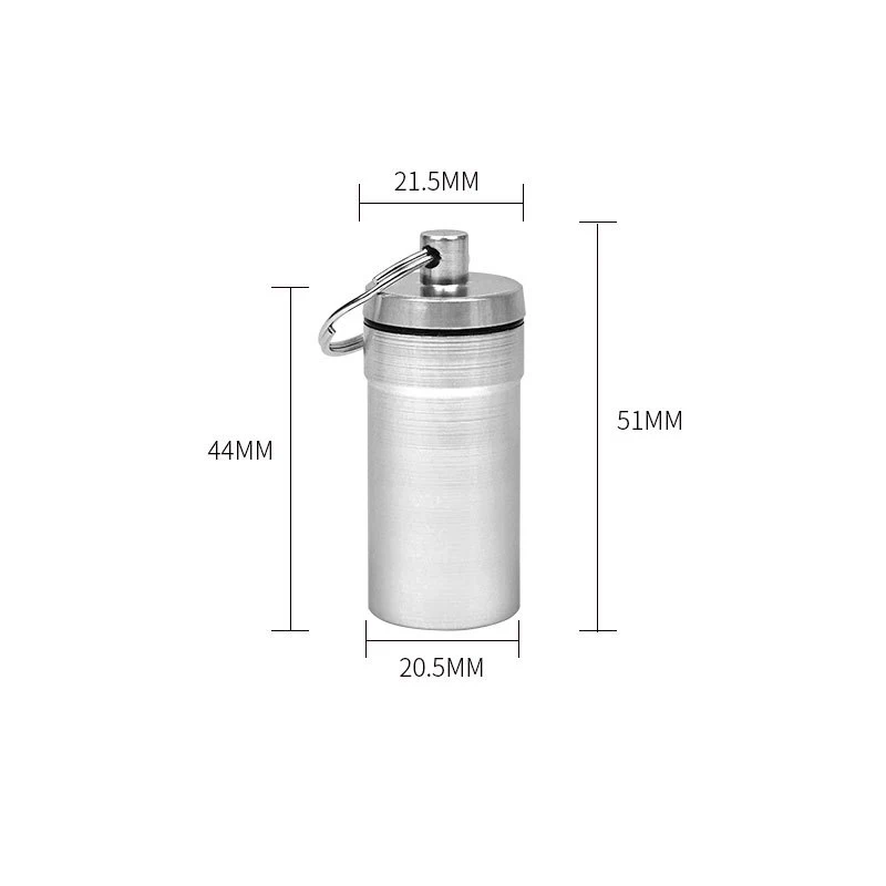 

Металлический чехол для таблеток