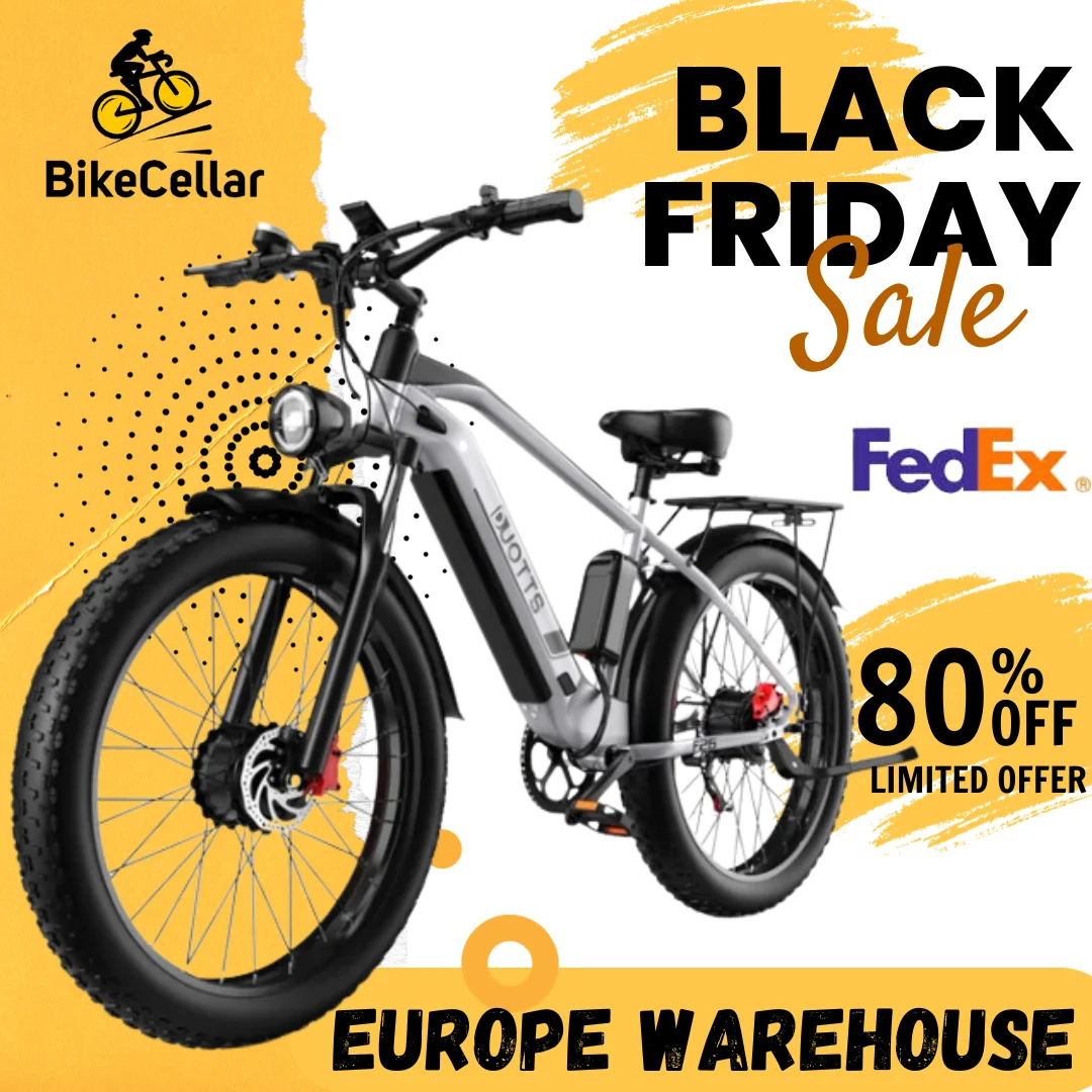 

1500W EU Europe Warehouse High Quality Duotts F26 City Adults Mountain Ebike Mtb for Man 26 inch Full Suspension Electric Bike