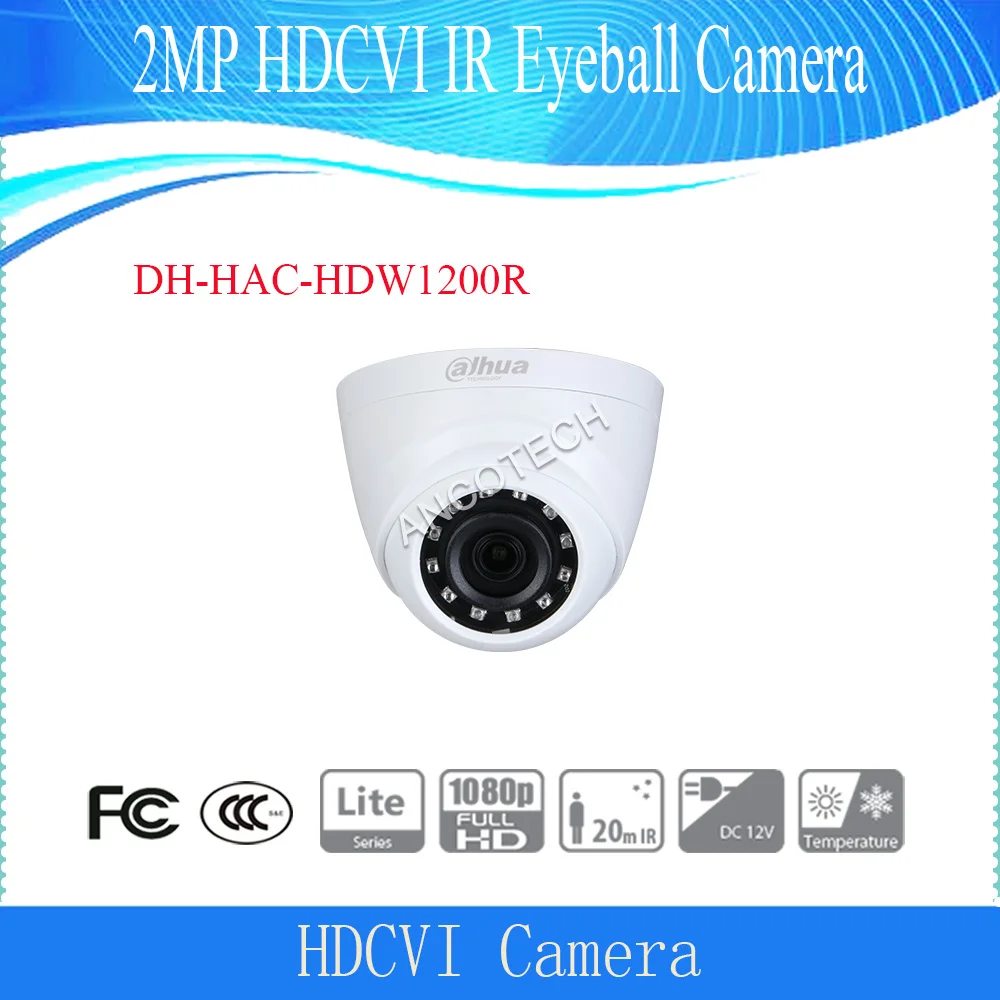 

Free Shipping DAHUA CCTV Security Camera 2MP HDCVI IR Eyeball Camera DH-HAC-HDW1200R