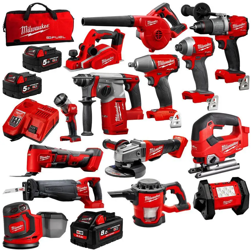 

BIG DISCOUNT SALES ON 2695-15 M18 power tools combo kits 2896-26 M18 FUEL 18V Cordless Lithium-Ion Combo Tools Kits