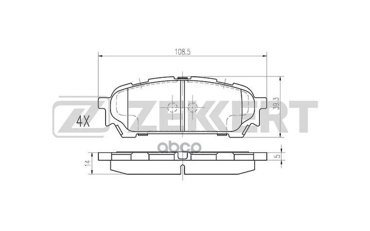Деталь Zekkert арт. BS1223
