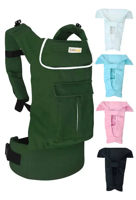 

0-48 Monts Baby Holder Carrier,Hip Seat for Walk,Newborn Toddler Chest Carrier,Happy Mom Dad Wrap Ergonomic Infant Child Carrier