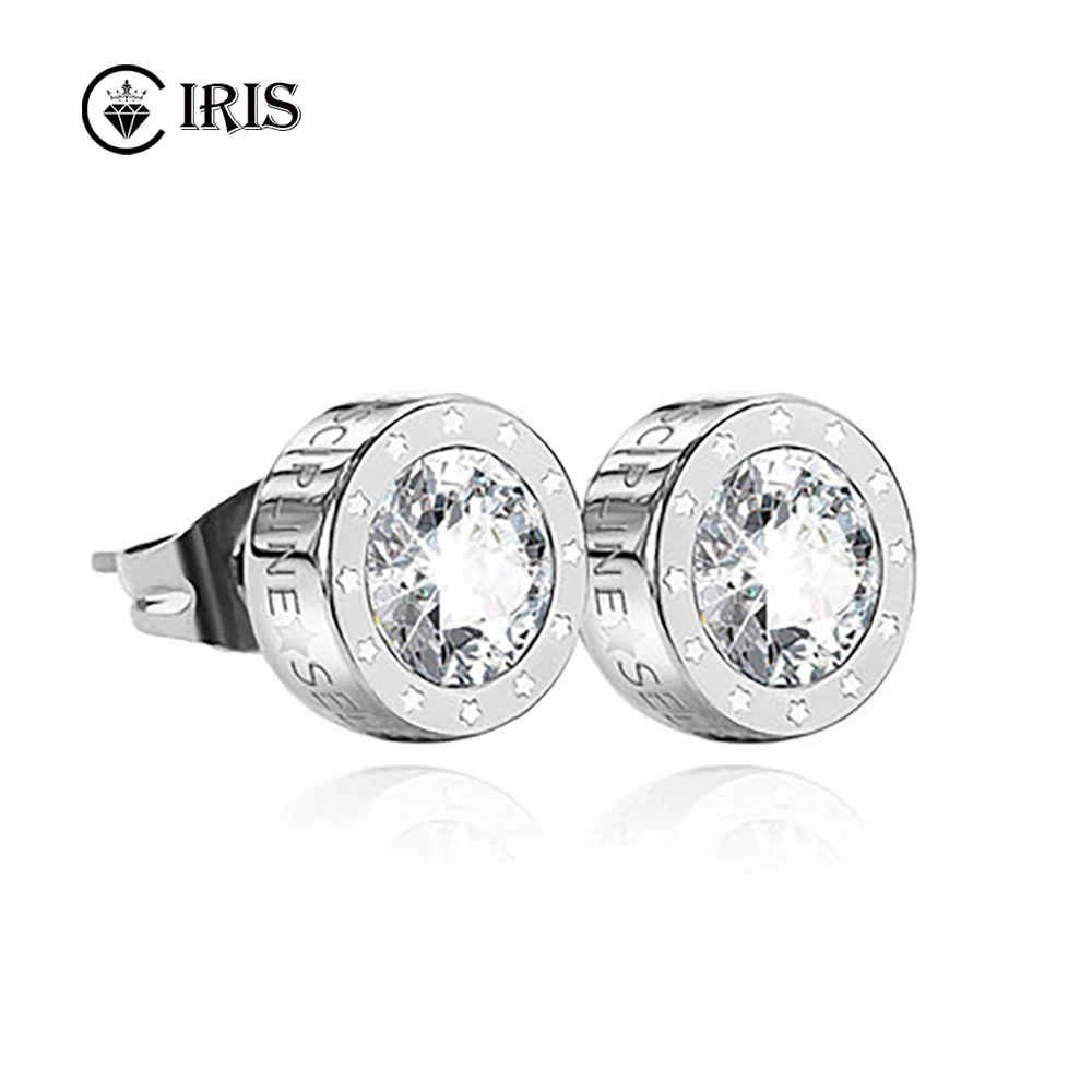 

Real D Color Men's Moissanite Stud Earrings Hip-hop Trend Men's Niche Earrings INS Style Sterling Silver 925 Classic Earrings