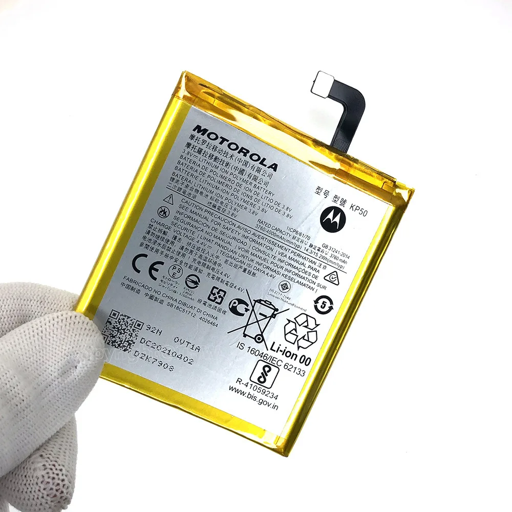 100% Original Replacement KP50 Battery for Motorola XT2010-1, Moto One Zoom, Moto One Zoom Global, Moto One Zoom Global Dual SIM