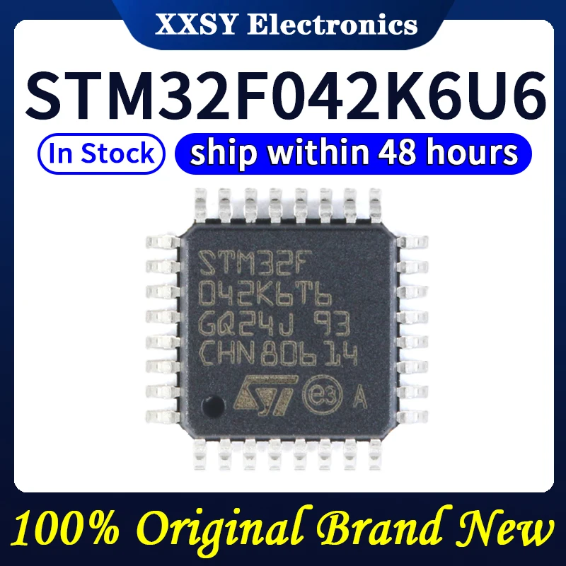 STM32F042F6P6 STM32F042F4P6 STM32F042K6T6 STM32F042K6U6 STM32F042C6T6 STM32F042C6U6 STM32F042G6U6 100% качество оригинал новый