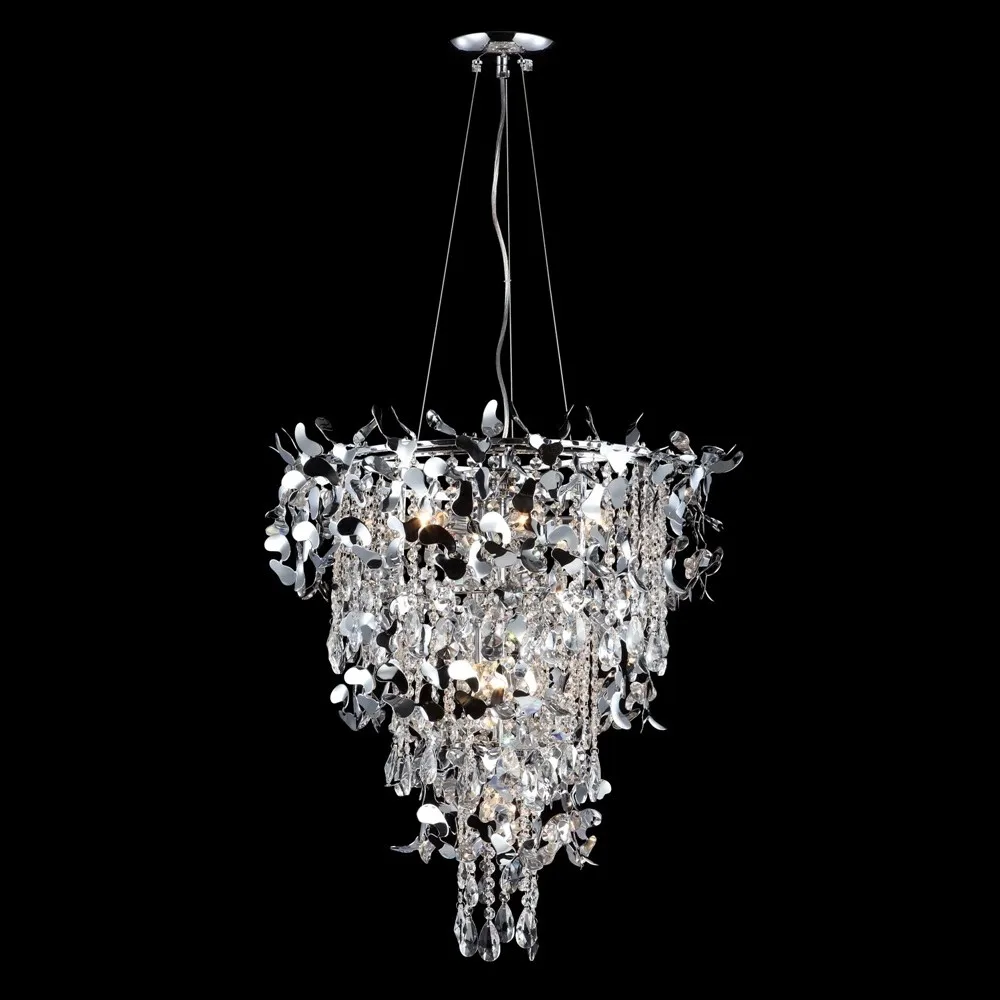 Подвесная люстра Crystal Lux ROMEO SP10 CHROME D600 ROMEO (ROMEO SP10 CHROME D600)