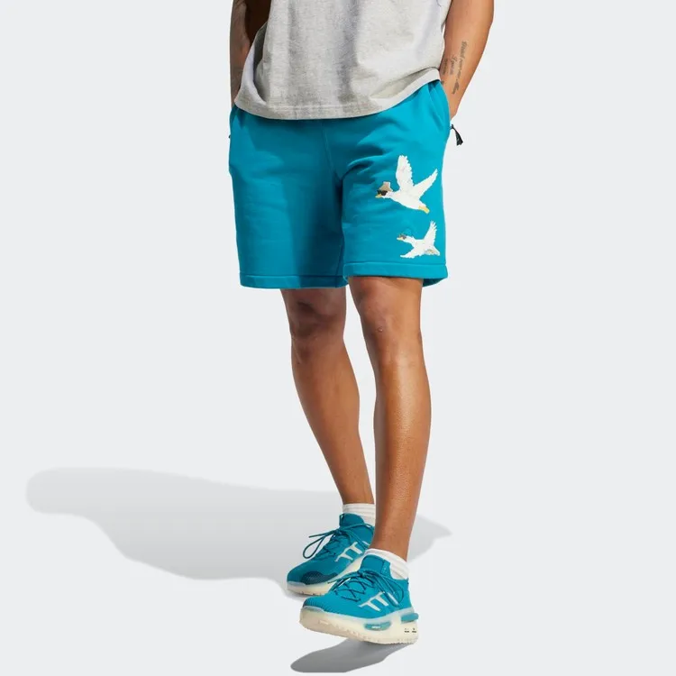 Мужские синие шорты Adidas Adventure