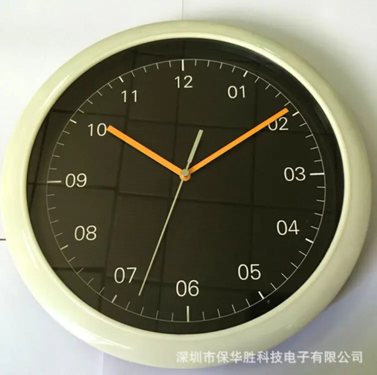 Разнообразные Металлические Пластмассы Простые Тихие Часы Мультипликационные