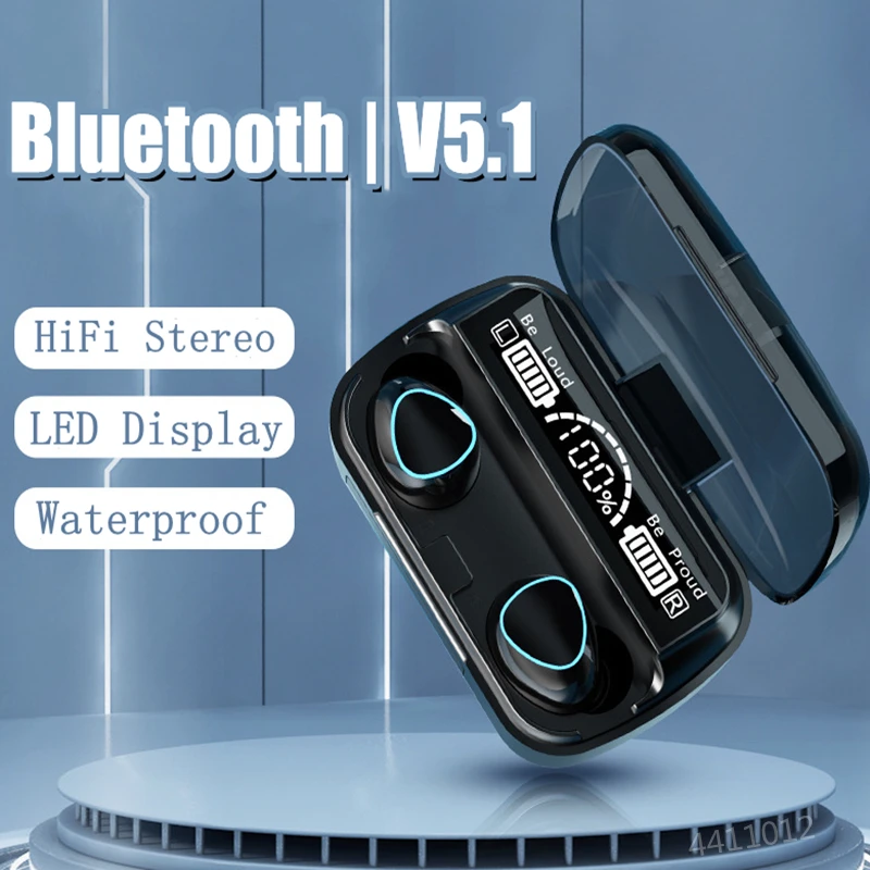 

Новые беспроводные наушники TWS с Bluetooth, умная сенсорная гарнитура с HD вызовами, водонепроницаемые шумоподавляющие Веселые Игровые наушники ...