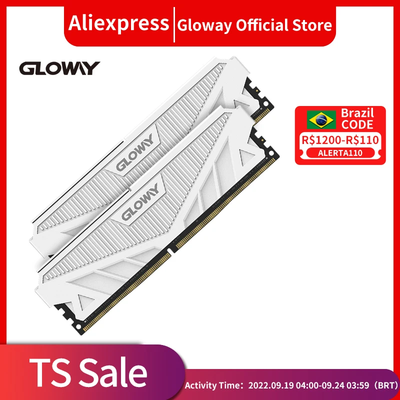 

Gloway Memoria RAM DDR4 8GB 16GB 32GB 3200mhz Desktop Heatsink Memory For Computer