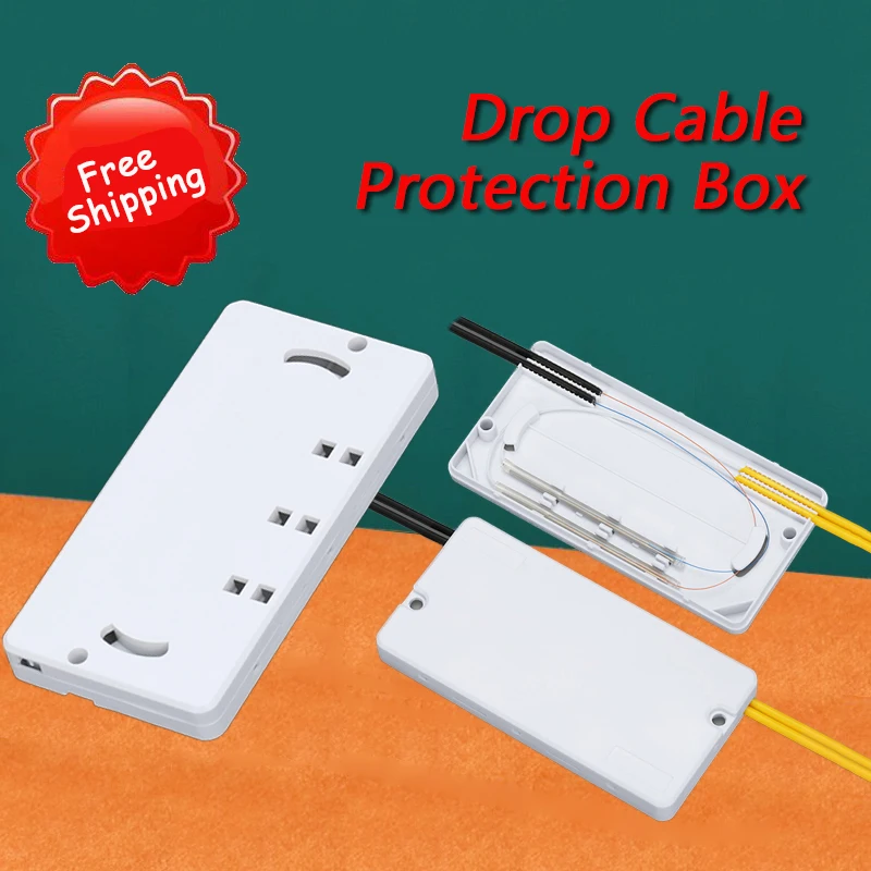 10 шт. коробка для защиты кабеля от падения оптического волокна термоусадочные