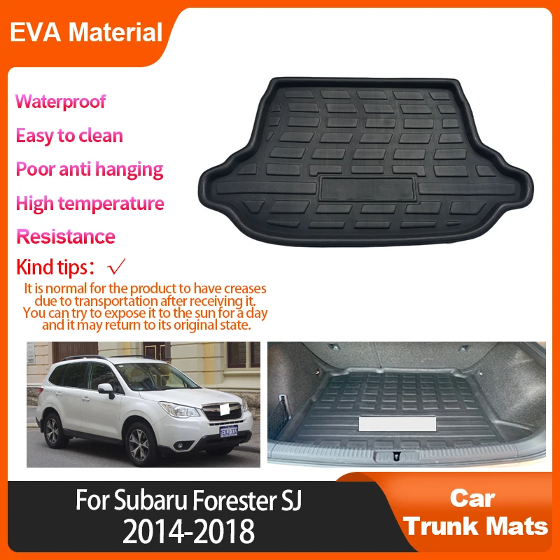 Для Subaru Forester SJ 2014 ~ 2018 коврик для багажника задние грузовые автомобильные