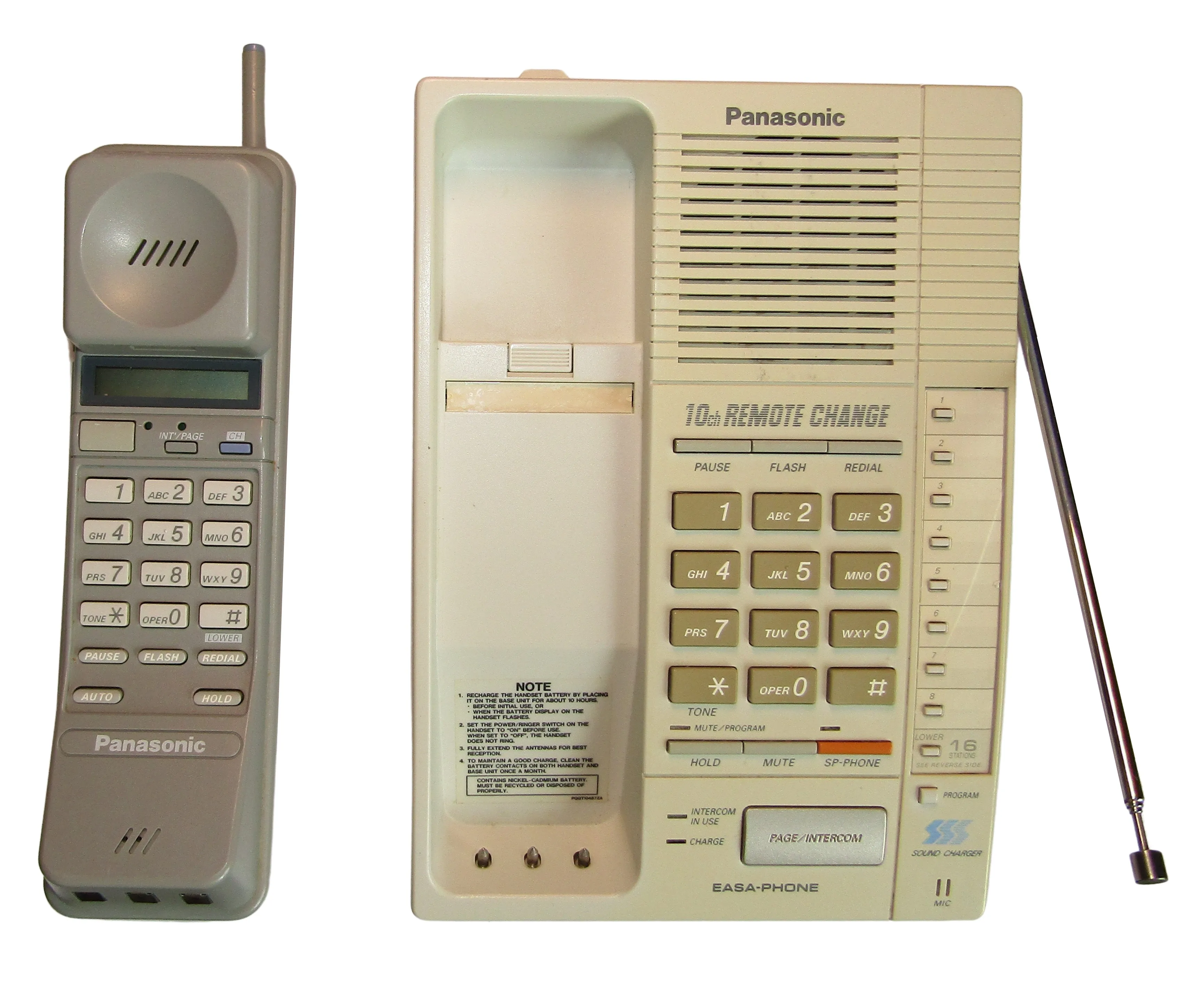 Radiotelephone Panasonic kx-t3921bh in good condition radiotelephone 90х коллекционный phone |