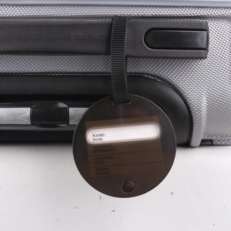 Bagacar Черная багажная бирка самолета